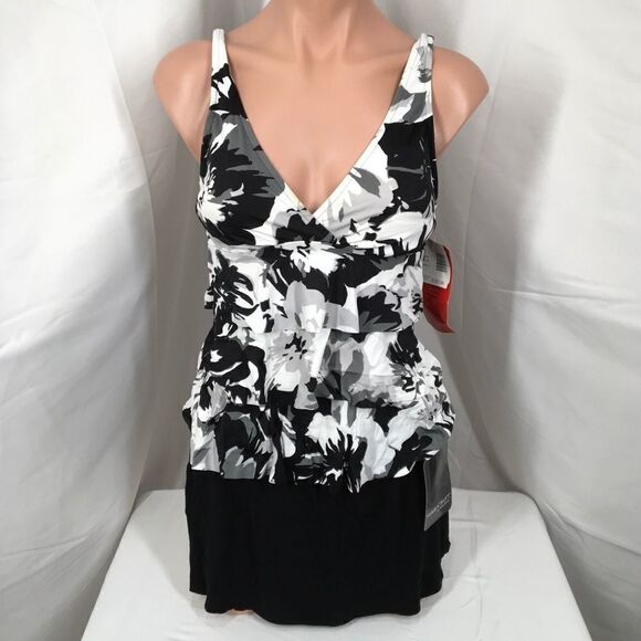 MagicSuit Floral Tankini (E) - Picture 1 of 8